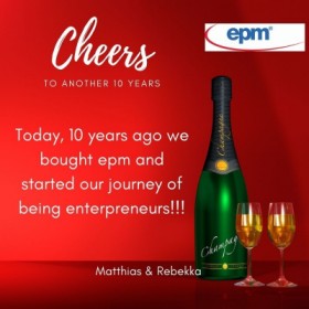 10 Jahre epm mit Rebekka&Matthias